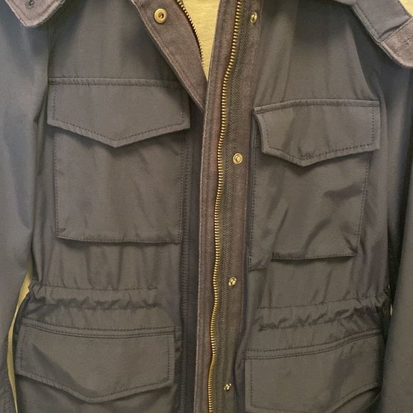 Madewell Navy Raincloud Raincoat - Picture 4 of 6